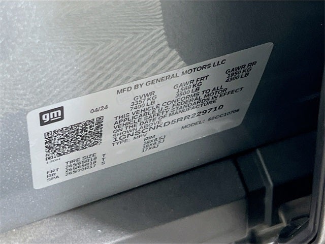 2024 Chevrolet Tahoe LT