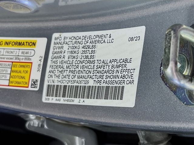 2023 Honda Accord Hybrid Sport