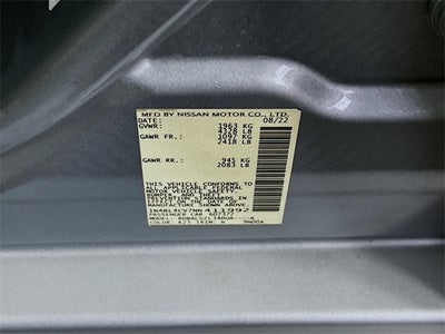 2022 Nissan Altima 2.5 SR