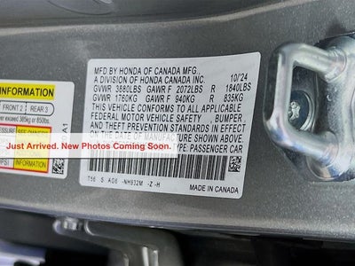 2025 Honda Civic Sport