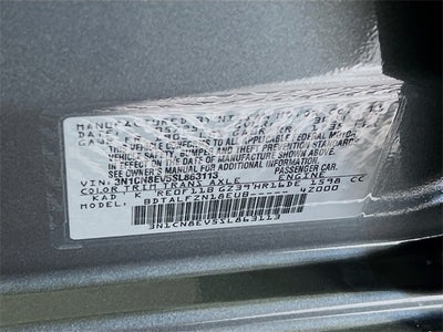 2025 Nissan Versa 1.6 SV