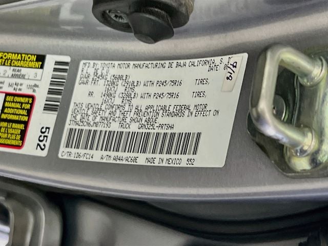 2018 Toyota Tacoma SR5 V6