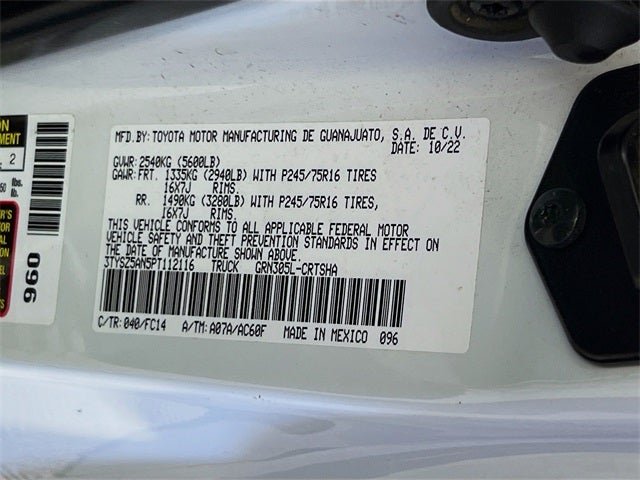 2023 Toyota Tacoma SR5 V6