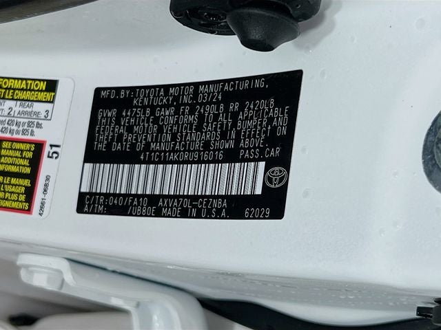 2024 Toyota Camry LE