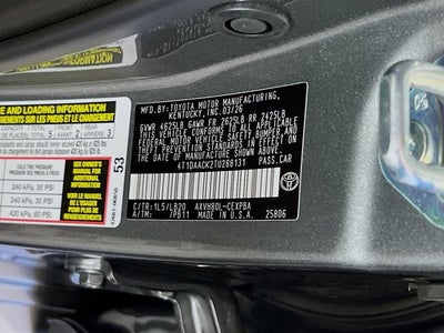 2026 Toyota Camry XSE