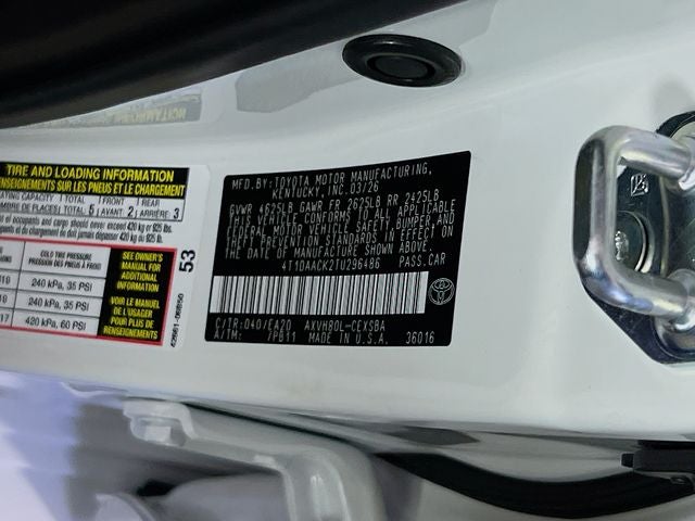 2026 Toyota Camry SE Nightshade