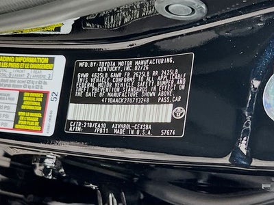 2026 Toyota Camry SE