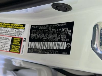 2026 Toyota Camry XSE