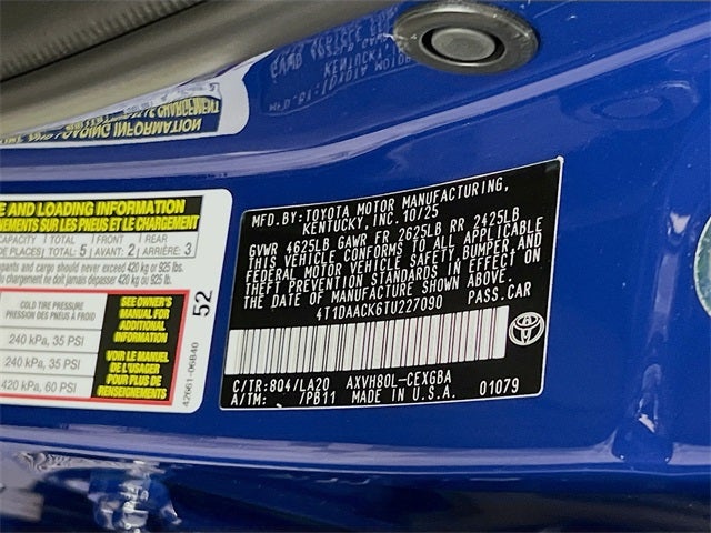 2026 Toyota Camry XLE