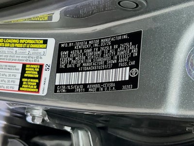 2026 Toyota Camry SE