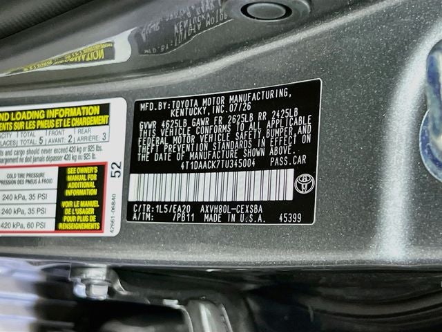 2026 Toyota Camry SE