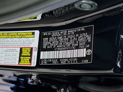 2026 Toyota Camry SE