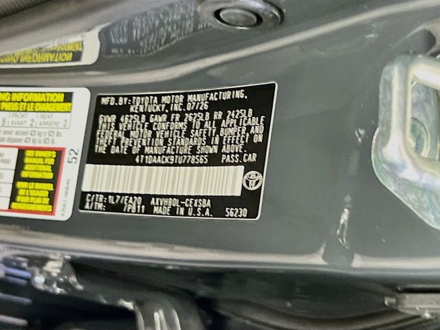 2026 Toyota Camry SE
