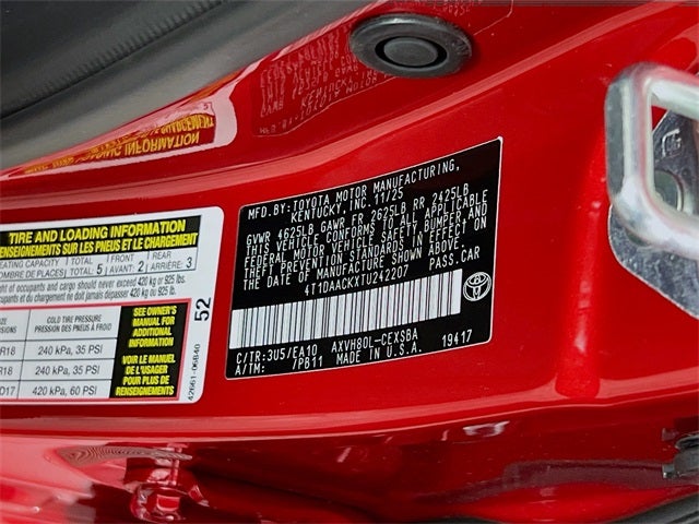 2026 Toyota Camry SE