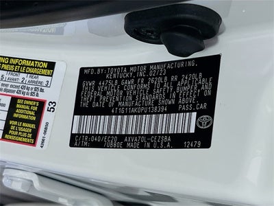 2023 Toyota Camry SE Nightshade