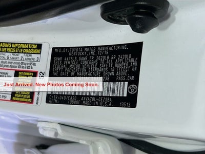 2020 Toyota Camry SE