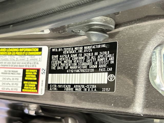 2024 Toyota Camry SE