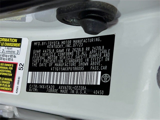 2023 Toyota Camry SE