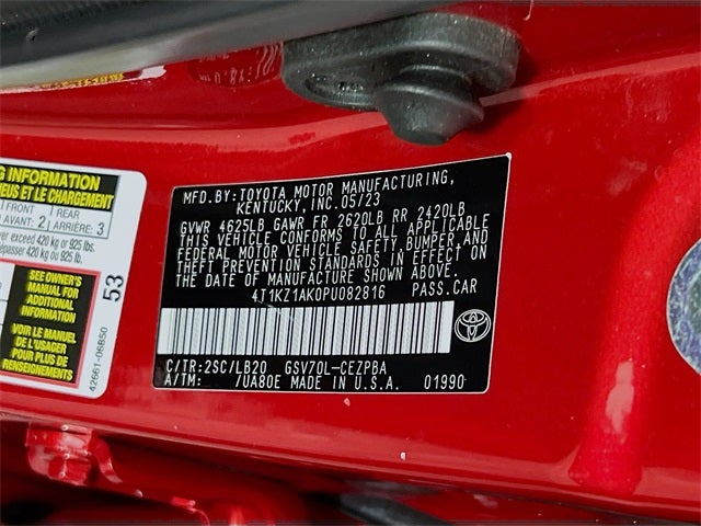 2023 Toyota Camry XSE V6