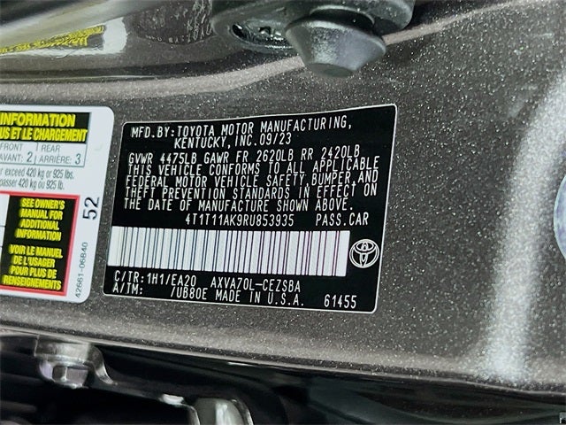 2024 Toyota Camry SE