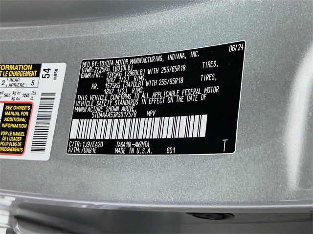 2024 Toyota Grand Highlander XLE