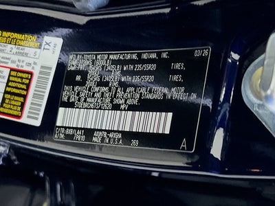 2026 Toyota Highlander Hybrid Platinum