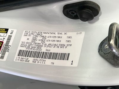 2020 Toyota Tundra SR5
