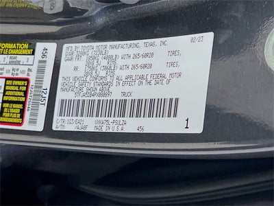 2023 Toyota Tundra Limited