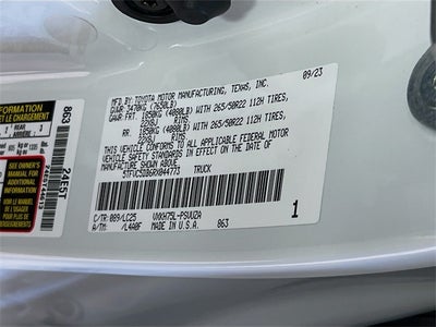 2024 Toyota Tundra Hybrid Capstone