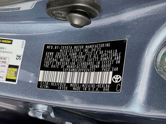 2023 Toyota Corolla LE