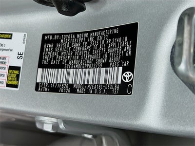 2023 Toyota Corolla LE