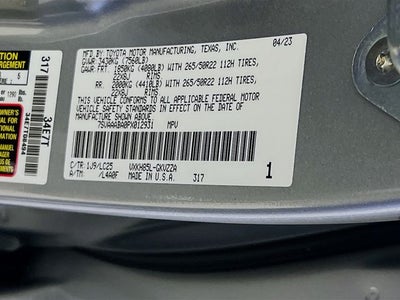 2023 Toyota Sequoia Capstone