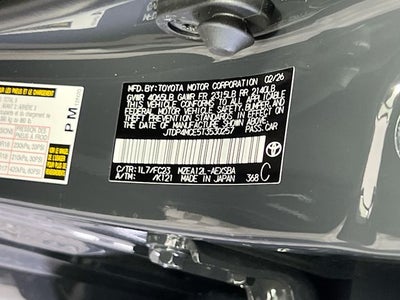 2026 Toyota Corolla SE