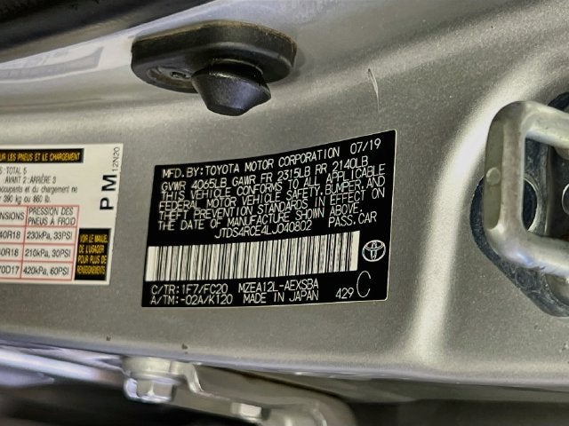 2020 Toyota Corolla SE