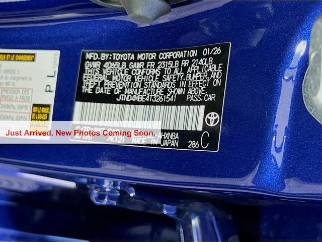 2026 Toyota Corolla Hatchback SE