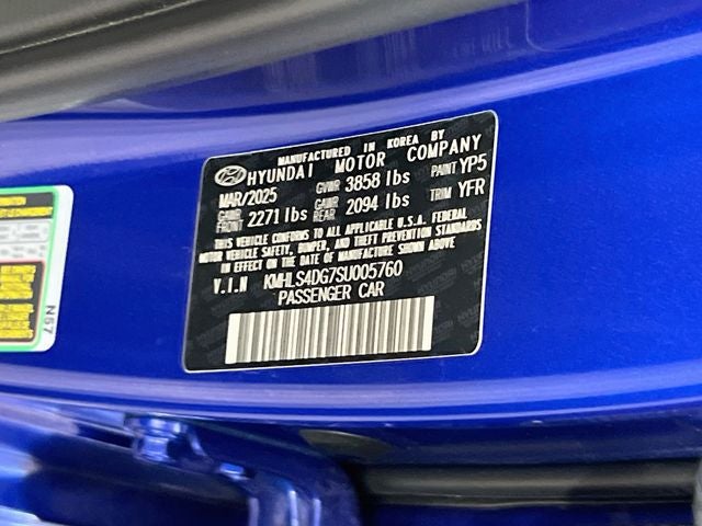 2025 Hyundai Elantra SEL Convenience