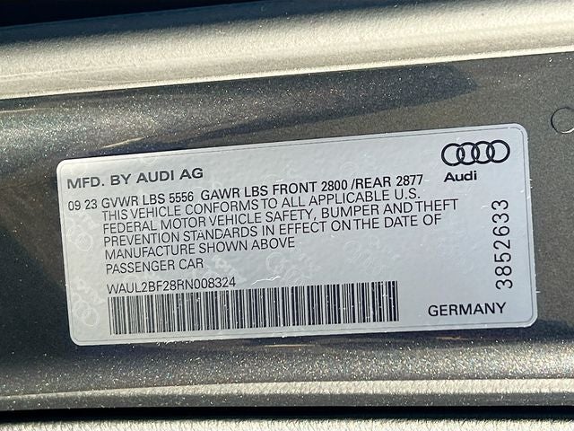 2024 Audi A6 3.0T Premium Plus quattro