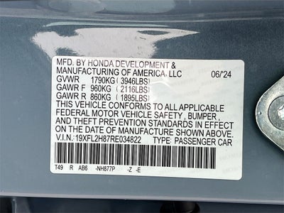 2024 Honda Civic Sport