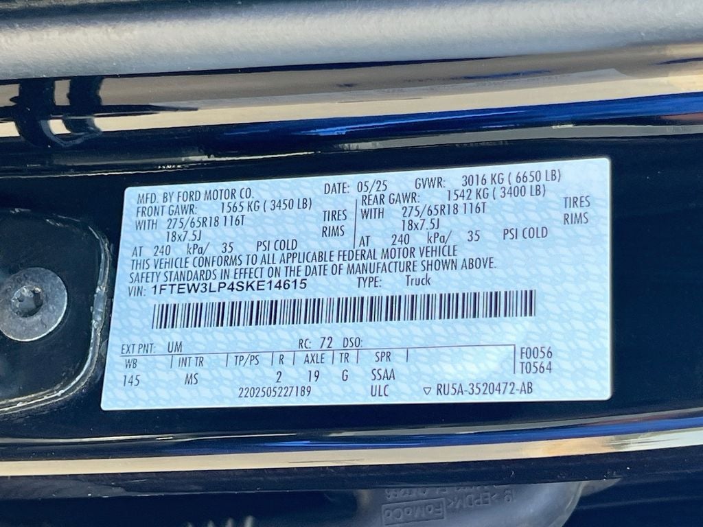 2025 Ford F-150 XLT