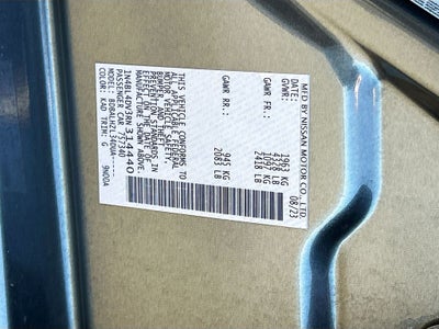 2024 Nissan Altima 2.5 SV