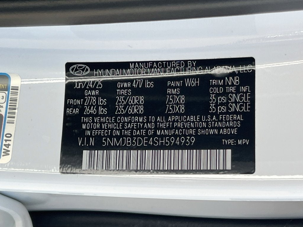 2025 Hyundai Tucson SEL