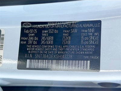 2025 Hyundai Santa Cruz SEL