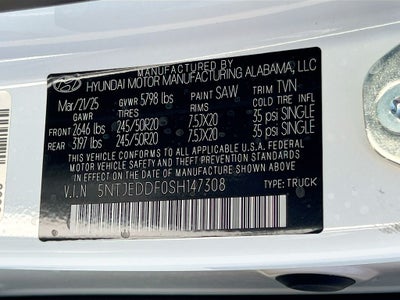 2025 Hyundai Santa Cruz Limited