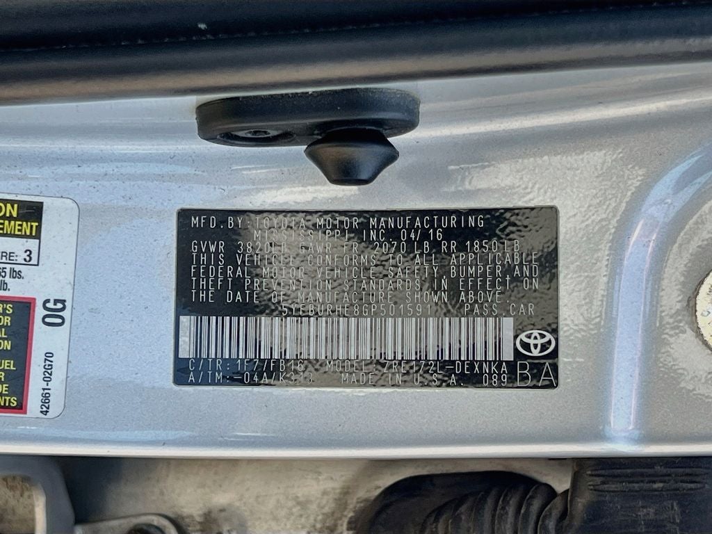 2016 Toyota Corolla LE