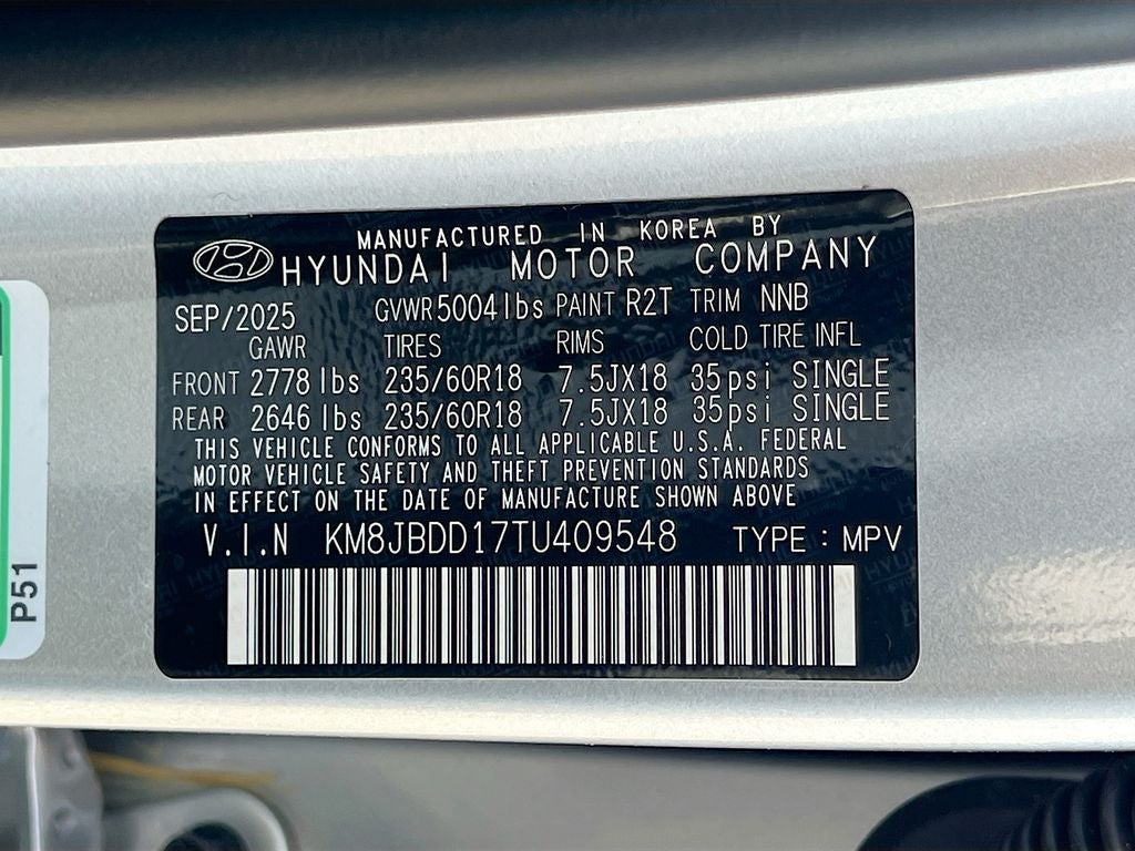 2026 Hyundai Tucson Hybrid SEL