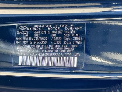 2024 Hyundai Palisade Calligraphy