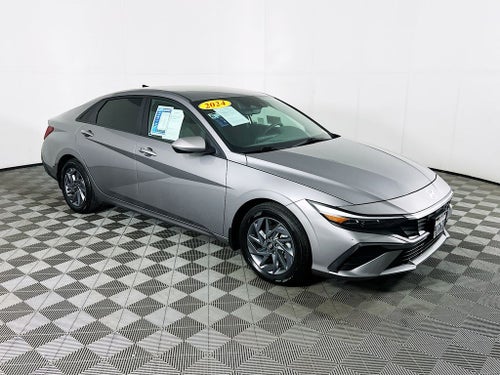 2024 Hyundai Elantra Hybrid Blue