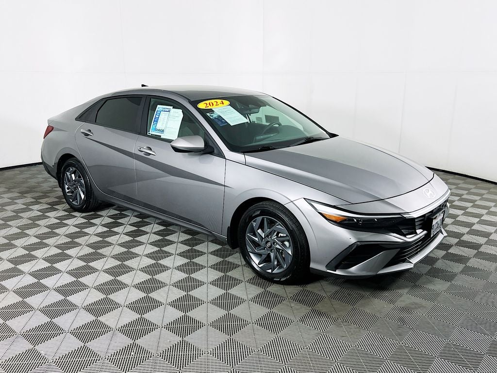 2024 Hyundai Elantra Hybrid Blue
