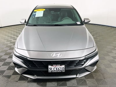 2024 Hyundai Elantra Hybrid Blue