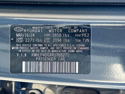 2024 Hyundai Elantra Limited